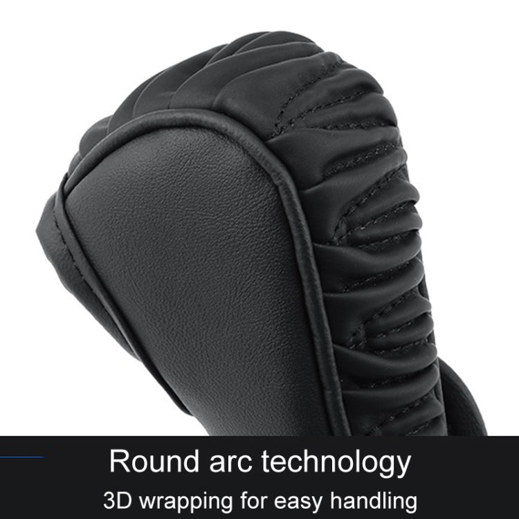 Car Universal Leather Gear Sleeve Breathable Gearshift Cover, T Type Black, T Type Red With Black Line, T Type Yellow, Manual Gear Black, Manual Gear Red With Black Line, Manual Gear Yellow, Automatic Gear Black, Automatic Gear Red With Black Line     ...