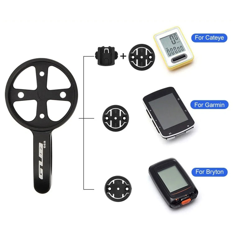 GUB 668 TT Handlebar Code Meter Extension Bracket For Gamin / Wahoo / Barrett / CATEYE Series, GUB 668