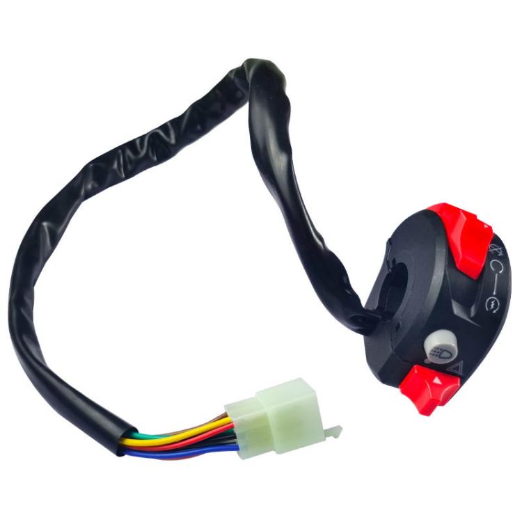 Motorcycle Modification Accessories Handlebar Faucet Start And Stop Double Flash Switch