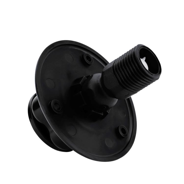 RV Ship Flange Threaded Leak-proof Water Inlet Connector Check Valve, Black 1, Black 2, Black 3, White 1, White 2, White 3
