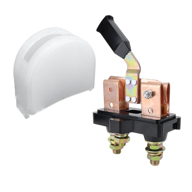 RV Yacht E-108 Battery High Current Power Off Main Switch, White, Red