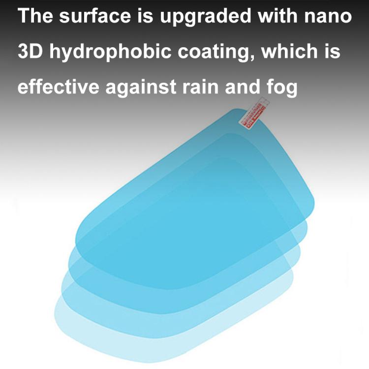 Car Side Window Rearview Mirror Rainproof Film Nano Anti-fog Sticker, For Tesla Model 3, For Tesla Model Y, For Tesla Model S