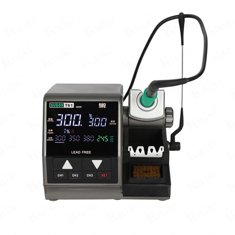 Precision Soldering Station 400W High Power Soldering Iron, SUGON T61+T245 Handle+470 Tips x 3, SUGON T61+T245 Handle+245 Tips x 3, SUGON T61+T245 Handle+470/245 Tips x 6