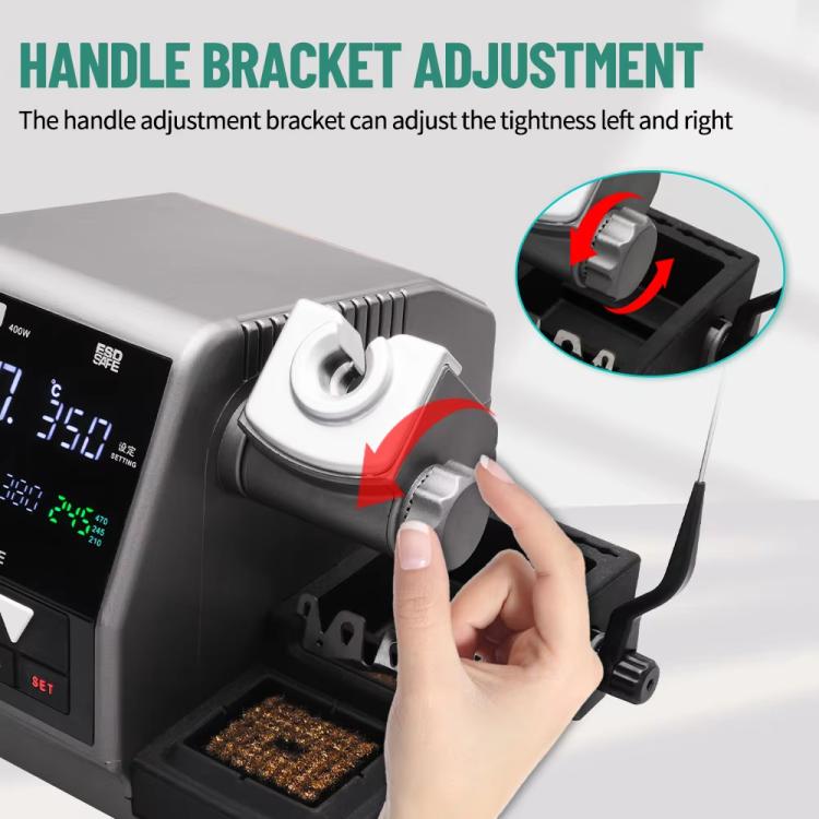 Precision Soldering Station 400W High Power Soldering Iron, SUGON T61+T245 Handle+470 Tips x 3, SUGON T61+T245 Handle+245 Tips x 3, SUGON T61+T245 Handle+470/245 Tips x 6