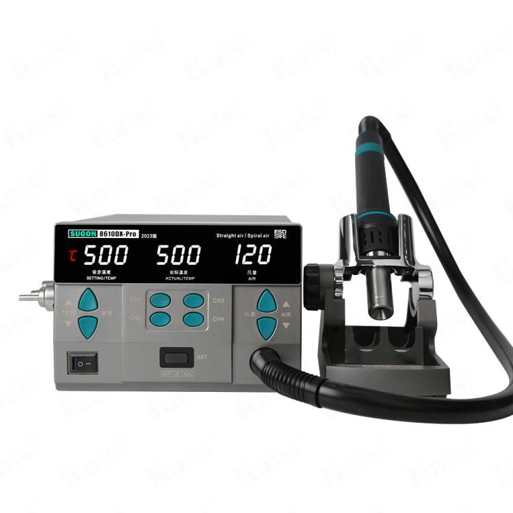 SUGON 8610DX-Pro 1000W Digital Display Hot Air Welding Station Cell Phone Repair Welding, EU Plug, US Plug