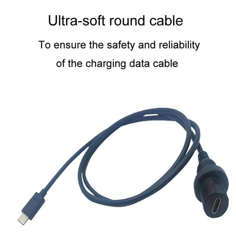 0.3m Male To Female Extension Cable Car Waterproof Wire