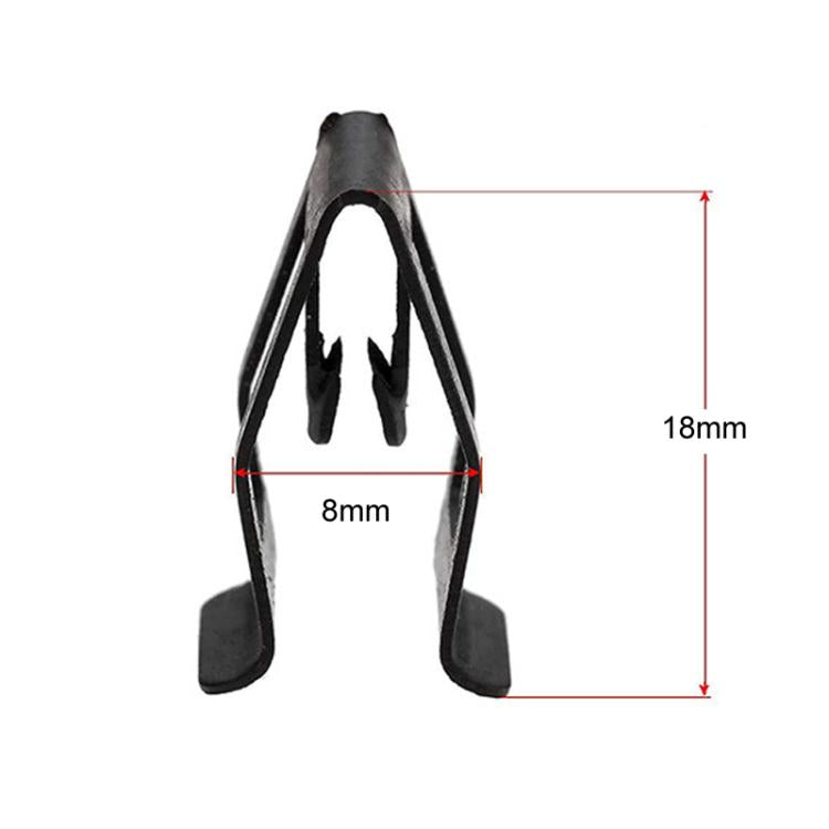 Universal For Car Dashboard Decorative Metal Clips, 10pcs / Pack