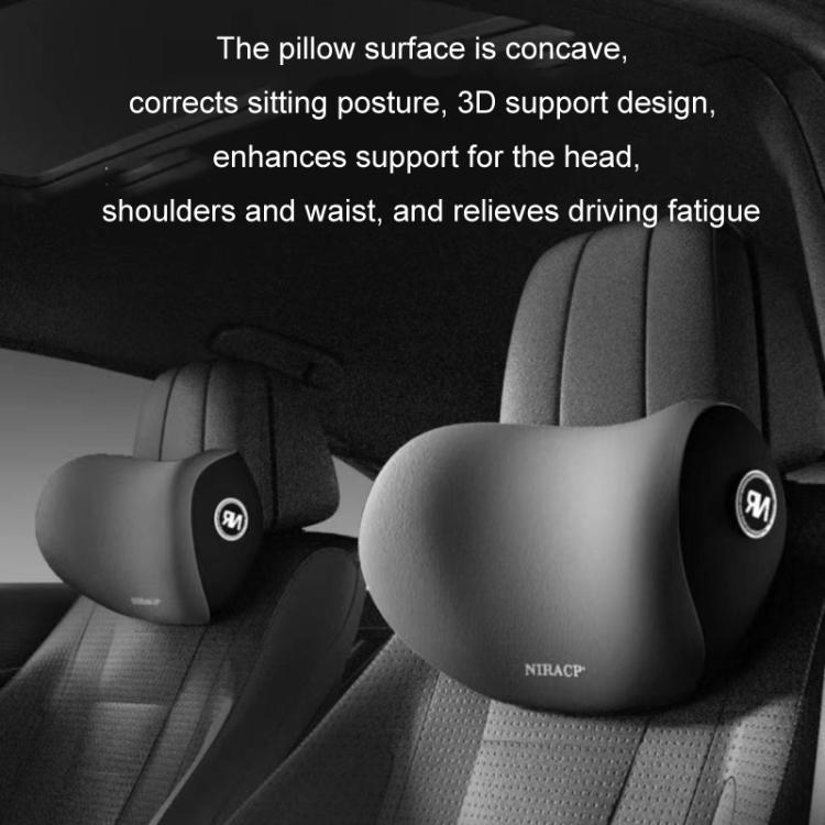 Car Mmemory Foam Support Driving Cushion, Black Headrest, Gray Headrest, Coffee Headrest, Pink Headrest, Blue Headrest, Black Lumbar Support, Gray Lumbar Support, Coffee Lumbar Support, Pink Lumbar Support, Blue Lumbar Support