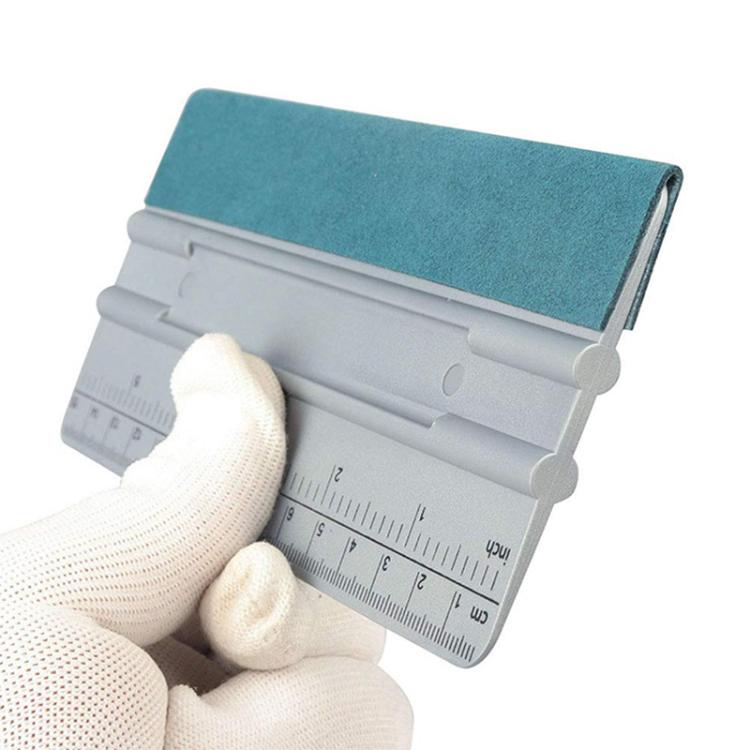 With Scale Auto Film Scraper Long Square Wallpaper Scraping Tool, 15cm, 19cm, 24cm