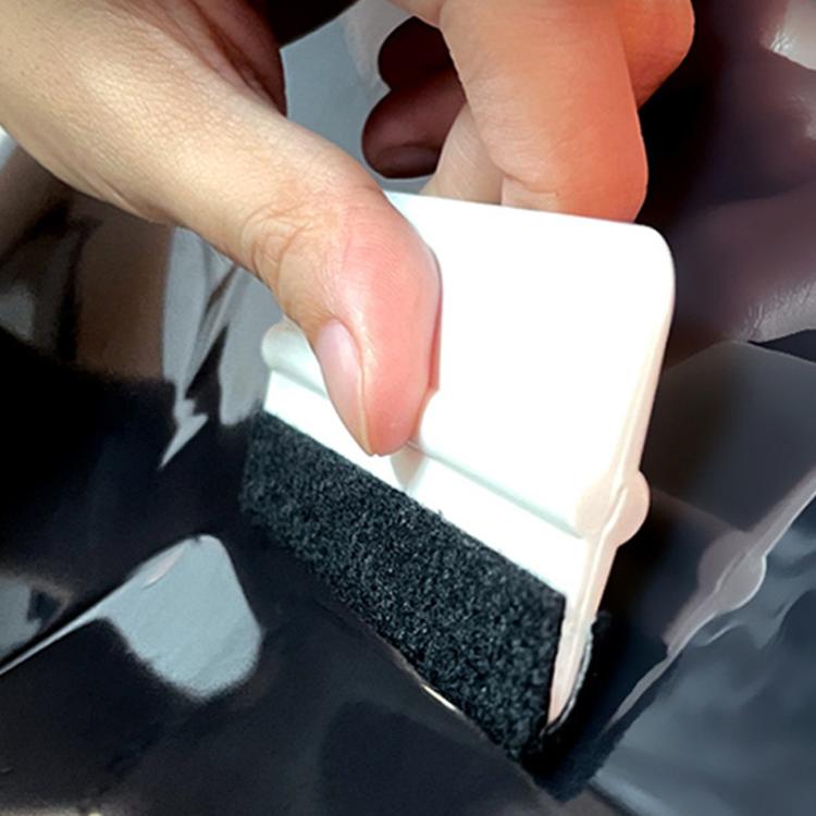 Car Film Tool Anti-scratch Small Scraper, 5pcs With Felt