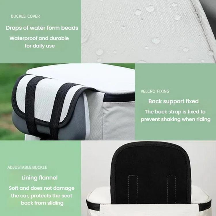 Electrical Motorcycle Waterproof Rear Backrest Hanging Bag Large Capacity Helmet Storage Bag