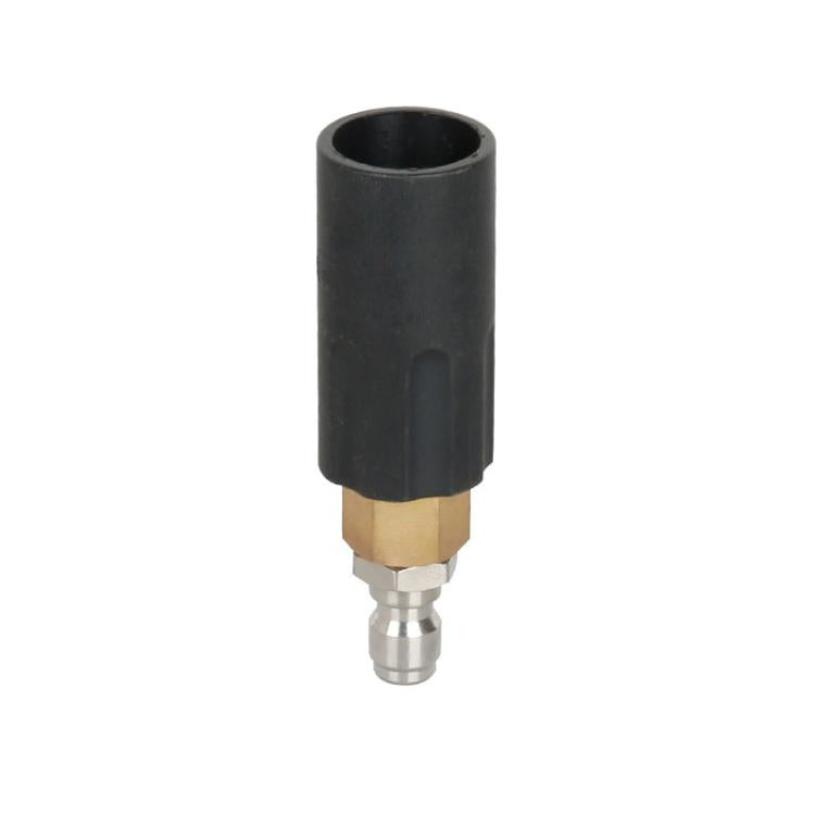 Universal High Pressure Spray Adjustable Nozzle Washer Cleaning Parts, Inner Wire M1/4, 1/4 Quick Plug