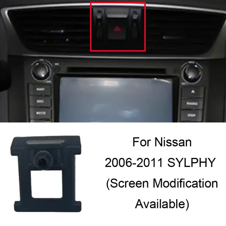 For Nissan Left-Handed Drive Car Mobile Phone Holder Mounting Base, 06-10 TIIDA, 11-24 TIIDA, 06-11 SYLPHY (Screen Modification Available), 06-09 SYLPHY, 12-19 SYLPHY / 20-22 SYLPHY Classic, 20-26 SYLPHY 14Gen, 20-26 SYLPHY (Left), 22 SYLPHY e-POWER   ...