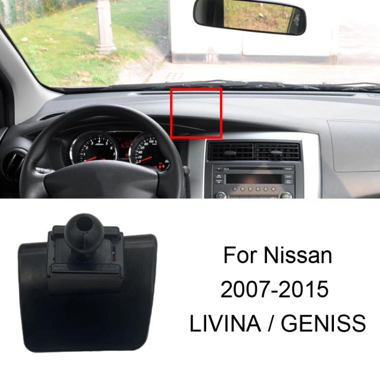 For Nissan Left-Handed Drive Car Mobile Phone Holder Mounting Base, 06-10 TIIDA, 11-24 TIIDA, 06-11 SYLPHY (Screen Modification Available), 06-09 SYLPHY, 12-19 SYLPHY / 20-22 SYLPHY Classic, 20-26 SYLPHY 14Gen, 20-26 SYLPHY (Left), 22 SYLPHY e-POWER   ...