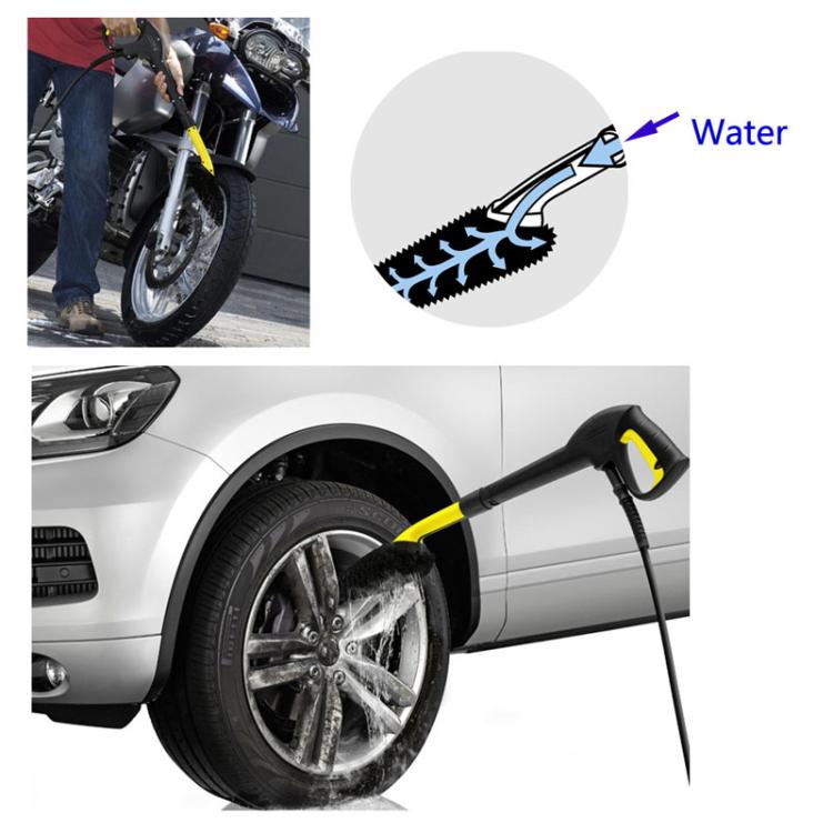 For Karcher K2 / K3 / K4 / K5 / K6 / K7 High Pressure Car Washer Wheel Rim Washing Brush