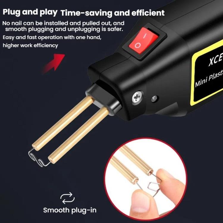 Car Bumper Welding Plastic Welding Tools Welding Wire Patch Nail Hot Stapler Repair Welder, US Plug, EU Plug, AU Plug, UK Plug