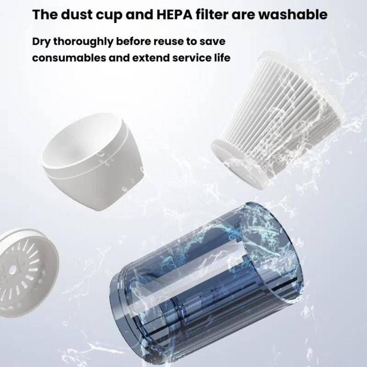Portable Wireless Car Vacuum Cleaner Small Chargeable Handheld Wet / Dry Large Suction Household Vacuum Cleaner