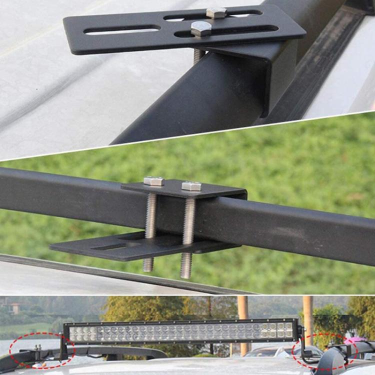 Car Luggage Rack Modification Fixing Clip Roof Spotlight Bracket Accessories, Car Luggage Rack Fixing Clip
