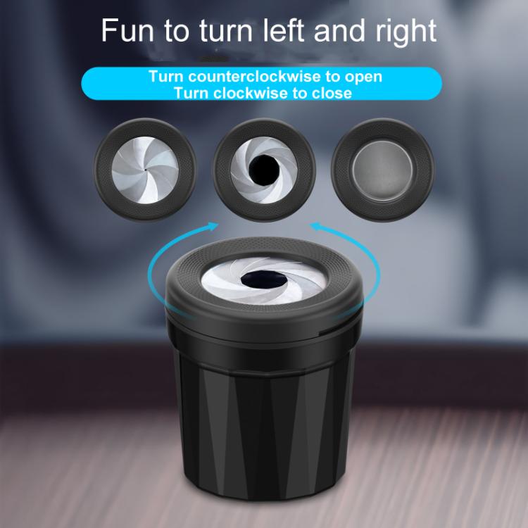 A636 Screw Cap Opening And Closing Ashtray Car Home Use Desktop Ashes Holder