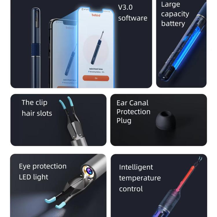 Bebird Note5 Pro Visual Ear Scoop Ear Picking Tool Cleaning Set