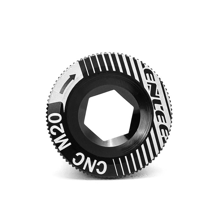 ENLEE Aluminum Bicycle Crank Cover Crank Screws, M18 Black, M18 Red, M18 Blue, M18 Gold, M20 Black, M20 Red, M20 Blue, M20 Gold