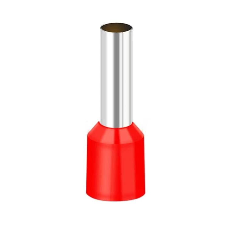 1000pcs /Pack Tube Type Cold Pressed Terminal SV RV Copper Terminal Head, Random Color Delivery, E0508, E0510, E0512, E7506, E7508, E7510, E7512, E1006, E1008, E1010, E1012, E1506, E1508, E1510, E1512, E1518, E2508, E2510, E2512, E2518, E4009, E4010   ...