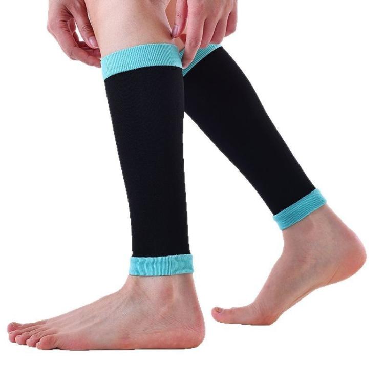 5pairs /Pack 240 Needle Nylon Compression Football Socks Calf Support, Free Size