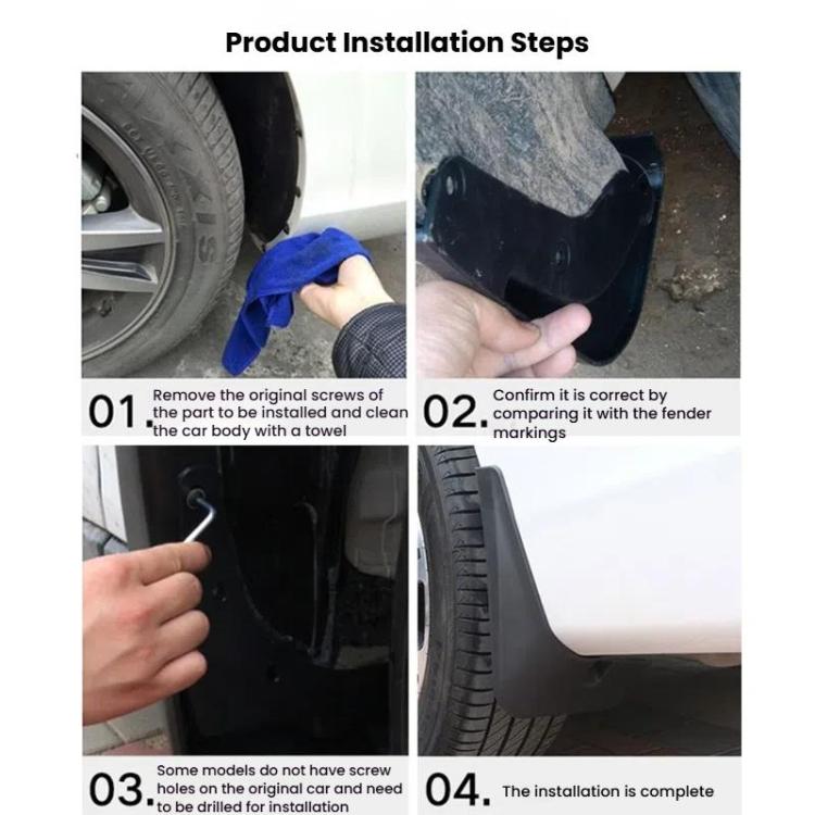 For 2018-2024 Volvo XC40 Gasoline Car Tire Fender