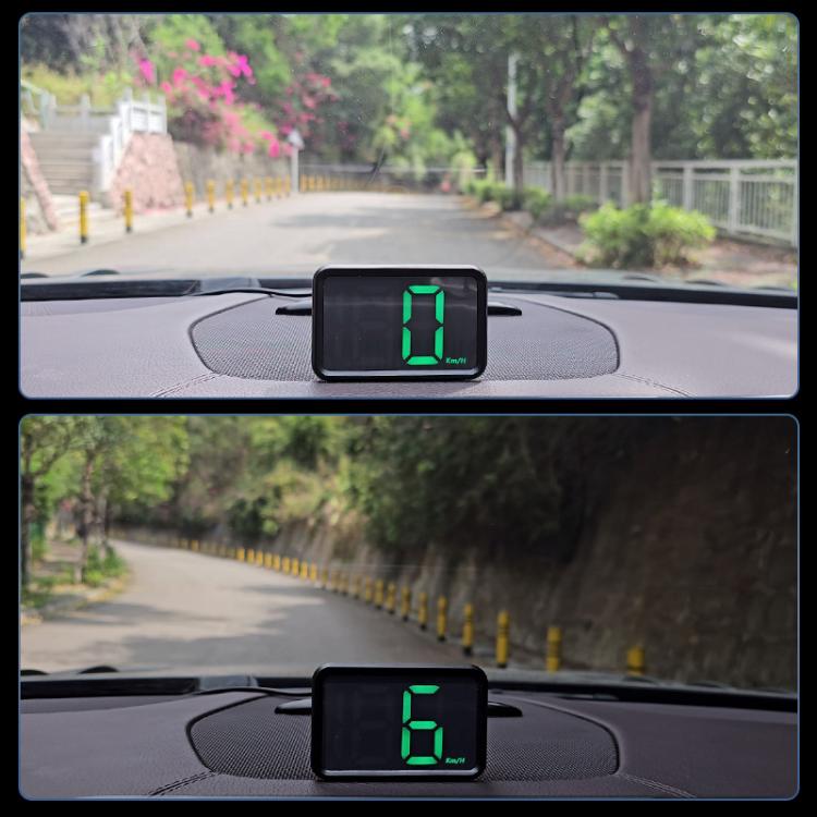 X1 Smart HUD Head-up Display Car GPS Speed Display HD Head-up Display, KM/H, MPH