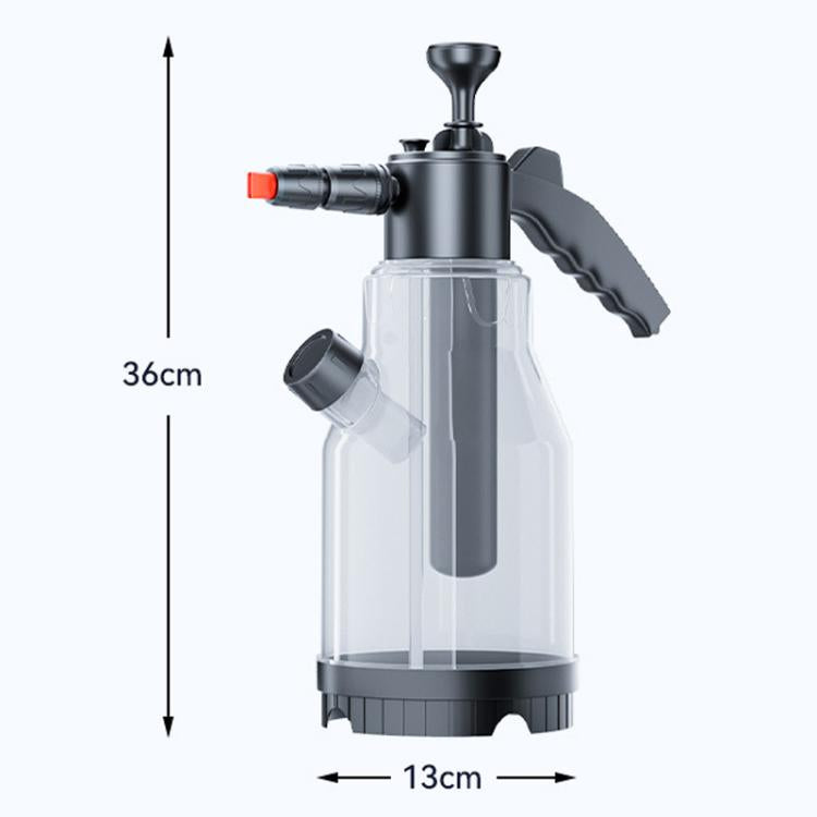 SUITU 9323F Pneumatic Car Wash Foam Sprayer Household Glass Cleaning Water Bottle, 2L