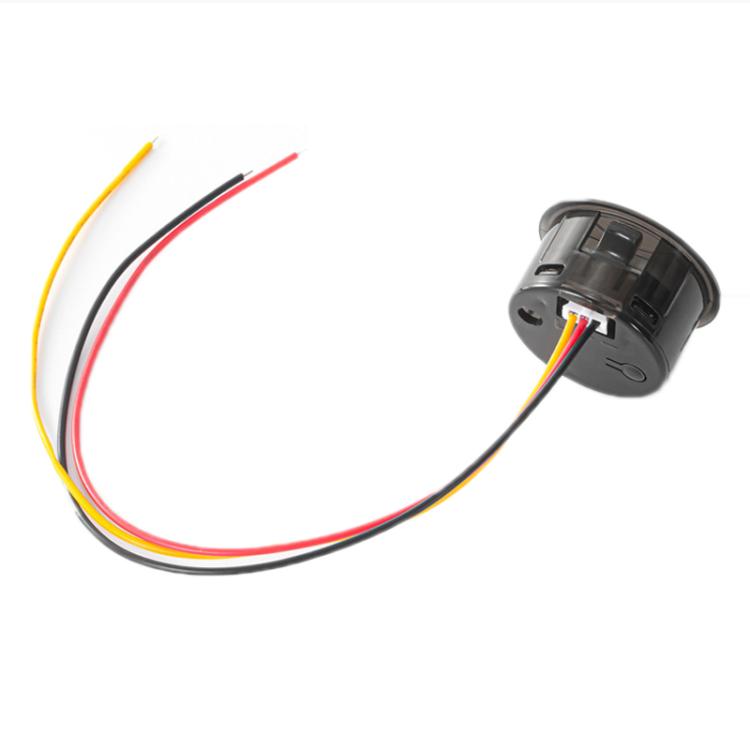LED Digital Display Circular Voltage Meter, Red DC 7-120V, Green DC 7-120V, Blue DC 7-120V, White DC 7-120V, Red AC 65-265V, Green AC 65-265V, Blue AC 65-265V, White AC 65-265V