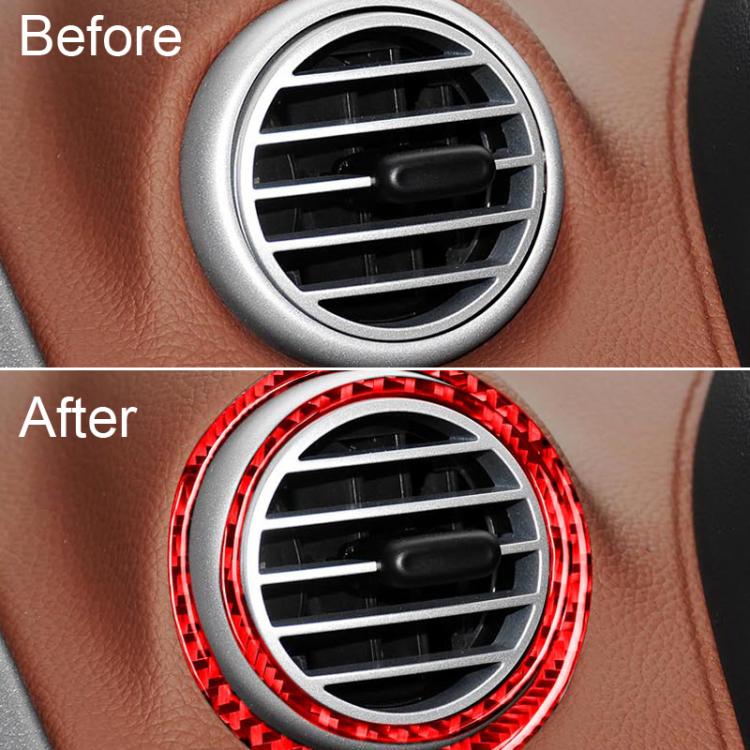 For 2011-2015 Mercedes-Benz Smart Fortwo 4pcs /Set Side Air Vent Stickers