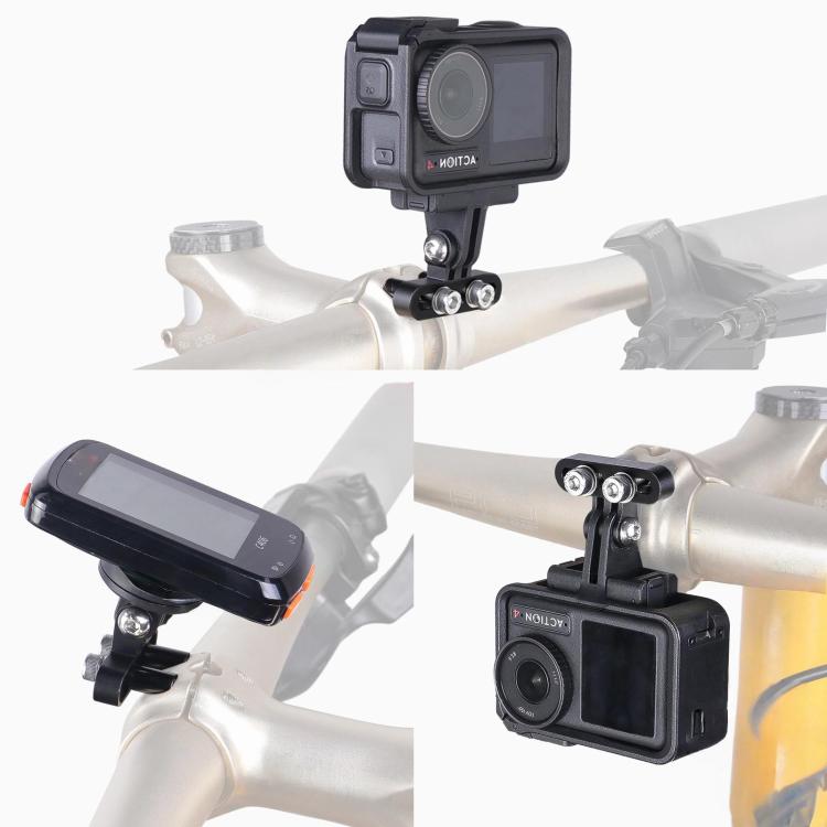 Bicycle Computer Stand Adjustable Angle Extension Rack Mountain Bike Sports Camera Stand, Bicycle Computer Stand
