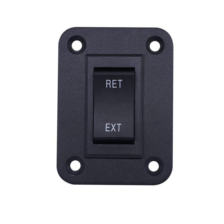4 Pin DPDT 20A/12V DC Panel Rocker Toggle Switch, KCD2-7, Jumper Wires