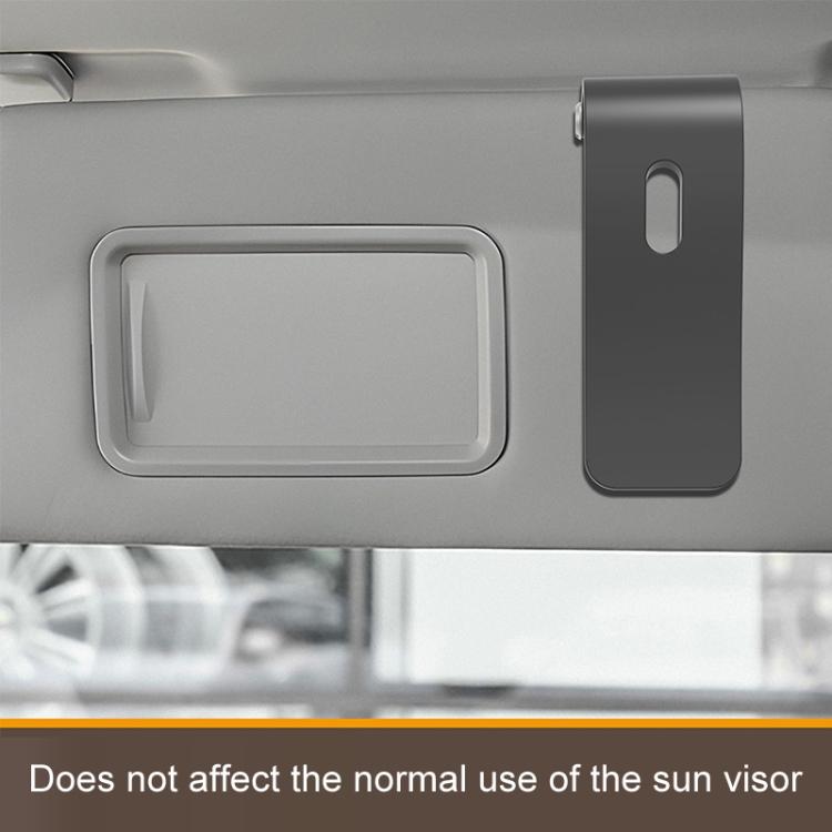 Car Sun Visor Bracket Panoramic Sports Camera Phone Vehicle Mount Base, With Phone Clip