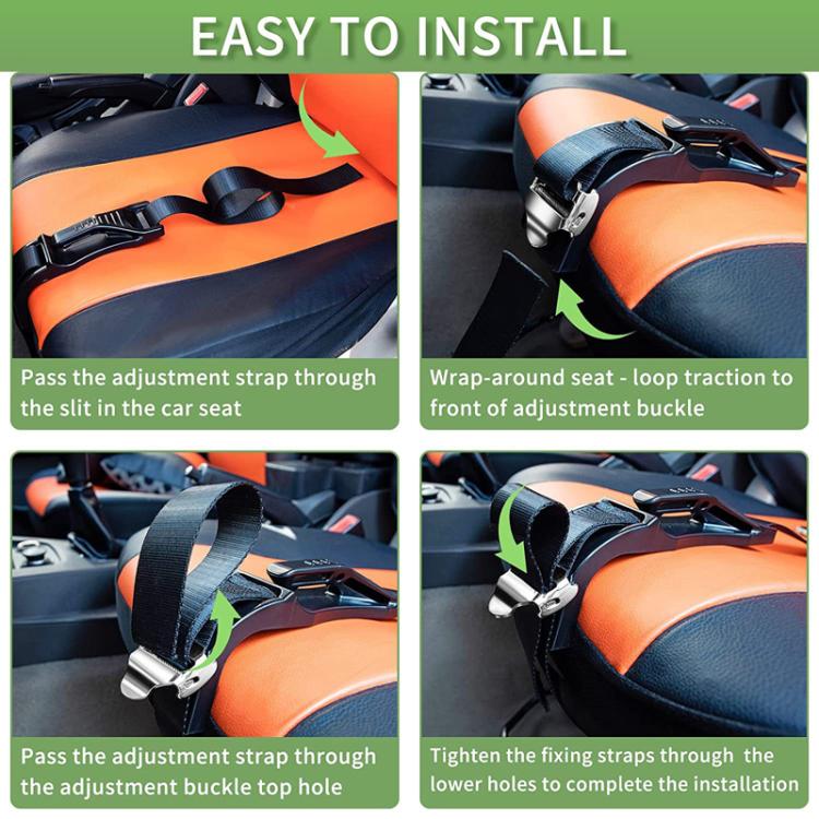 Pregnancy Safety Belt Anti-strangulation Belly-supporting Seat Anchor