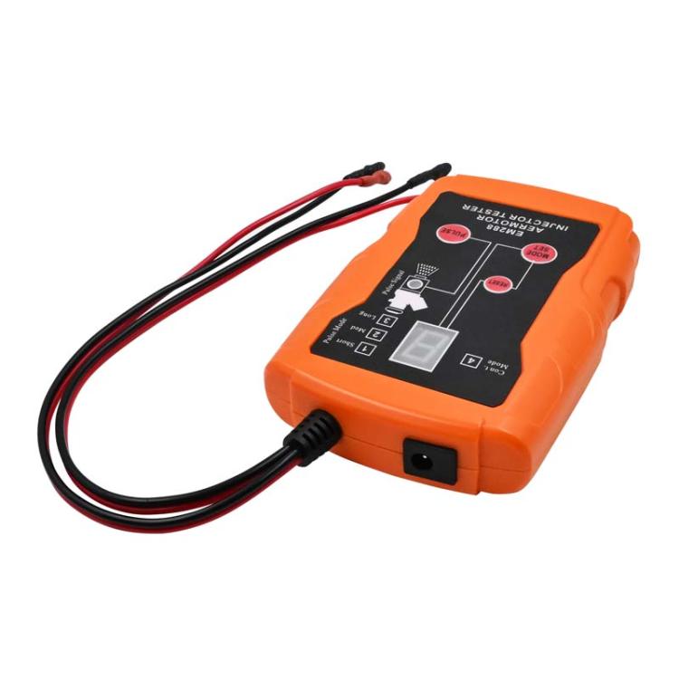 AERMOTOR Automobile Pulse Fuel Injector Fault Detector, Main Unit, Full Set 4 Cleaning Tools