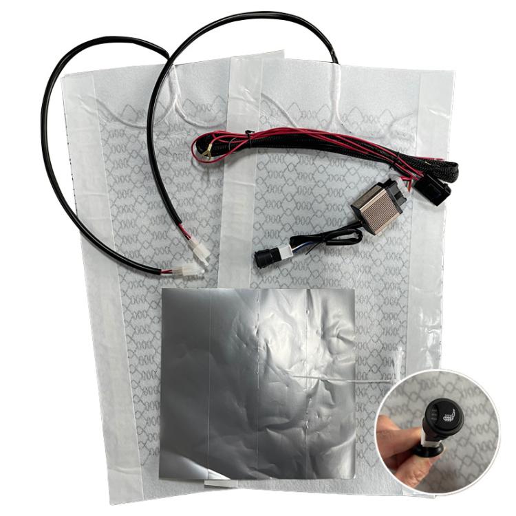 12V Universal Winter Car Seat Heating Pad, Set 2: 2-gear + Single Seat (2 Heating Pads), Set 2: 2-gear + 2 Seats (4 Heating Pads), Set 3: 3-gear + 2 Seats (4 Heating Pads), Set 5: 3-gear + Single Seat (2 Heating Pads)                                   ...