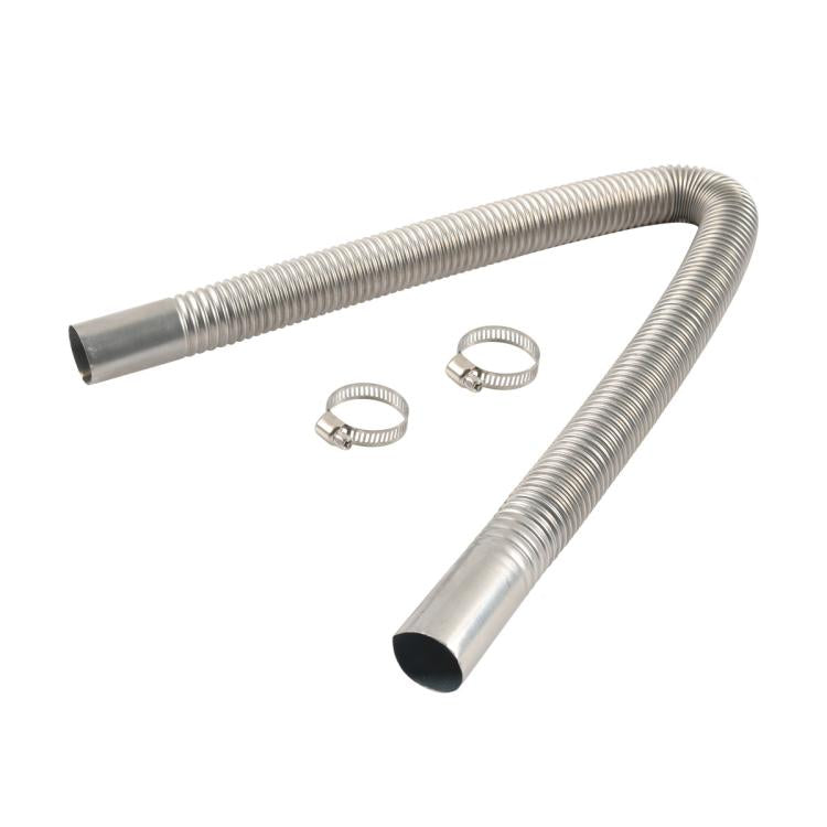 Parking Heater Stainless Steel Threaded Exhaust Pipe, 60CM, 100CM, 200CM