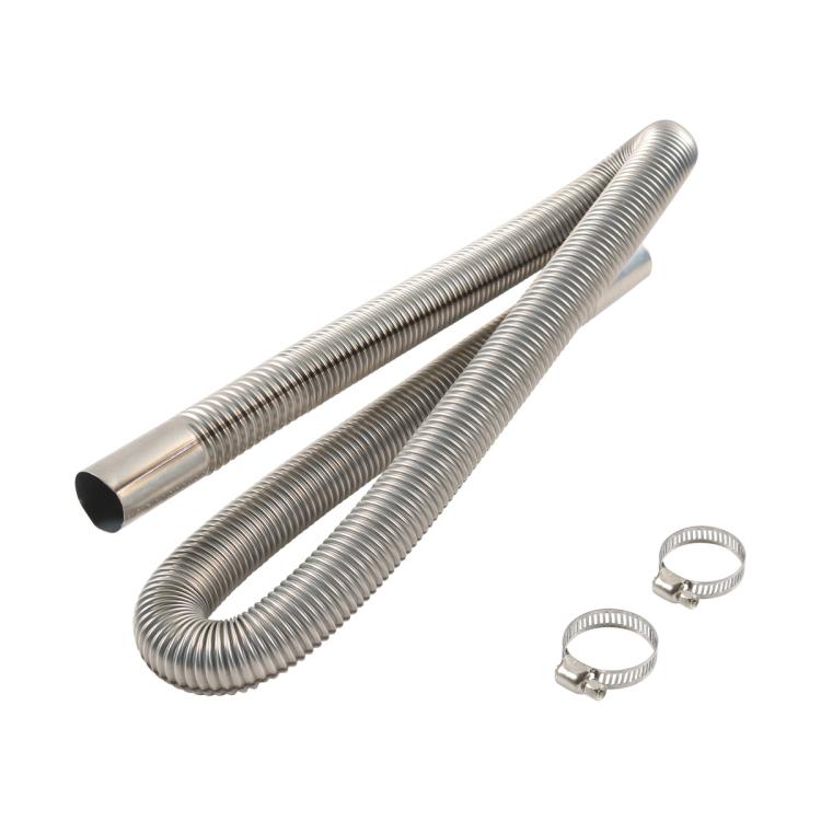 Parking Heater Stainless Steel Threaded Exhaust Pipe, 60CM, 100CM, 200CM