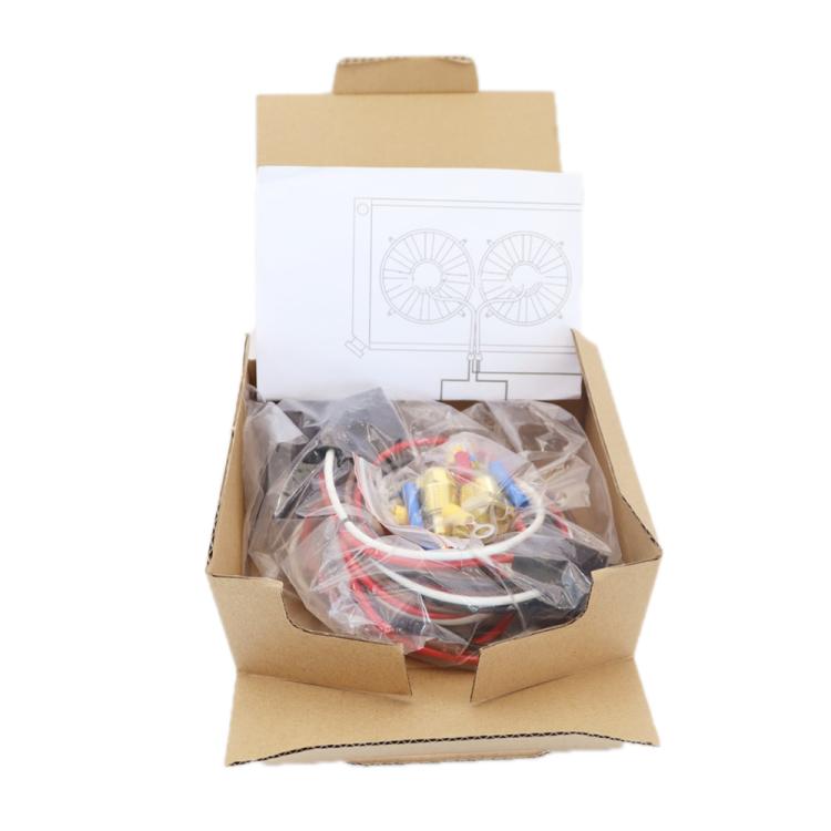 40A Thermostat Dual Electric Cooling Fan Wiring Harness Kit, 12V