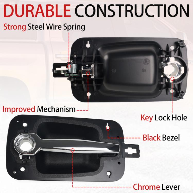 Vehicle Modification Exterior Door Handles For US Trucks 2594003C1/2594006C1