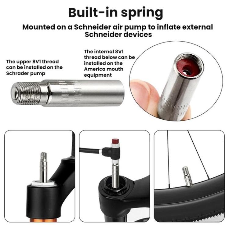 10pcs Automobile America Valve Core Inflation Extension Cap, 19mm, 39mm, Plastic 39mm, Double Safety 24mm
