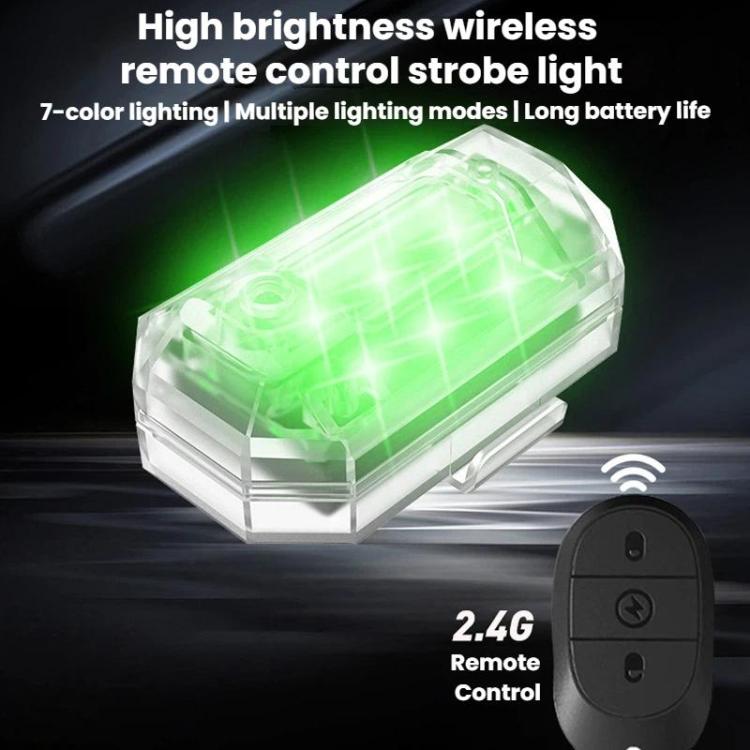 M3 Motorcycle Bicycle Drone Strobe Light Waterproof Wireless Remote Control Anti-Tailgating Light, 4 Lights + Remote Control, 2 Lights + Remote Control, 1 Light + Remote Control
