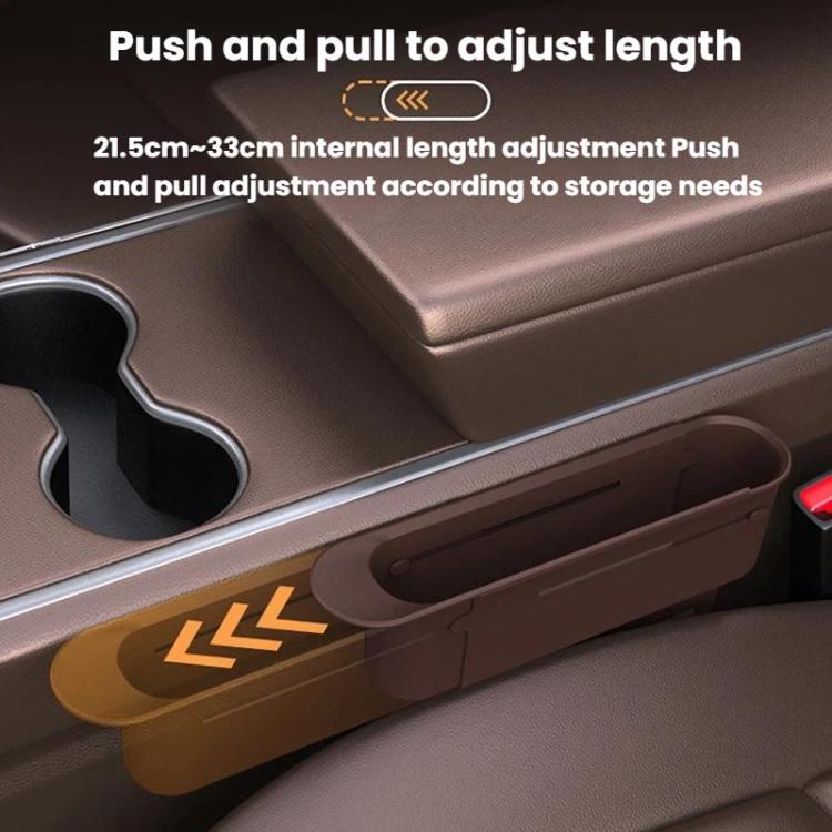 Car Seat Retractable Storage Box Multi-Functional Storage Box In-Car Storage Box