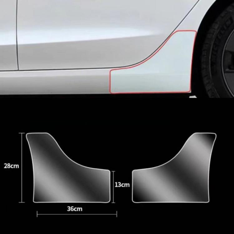 Door Protection Film, For Tesla Model Y Front Door, For Tesla Model Y Door Corner, For Tesla Model Y Back Door, For Tesla Model Y Front Door + Back Door, For Tesla Model Y Front Door + Door Corner + Back Door, For Tesla 2025+ MODEL Y JUNIPER Front Door...