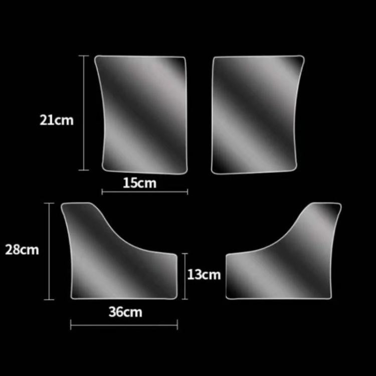 Door Protection Film, For Tesla Model Y Front Door, For Tesla Model Y Door Corner, For Tesla Model Y Back Door, For Tesla Model Y Front Door + Back Door, For Tesla Model Y Front Door + Door Corner + Back Door, For Tesla 2025+ MODEL Y JUNIPER Front Door...