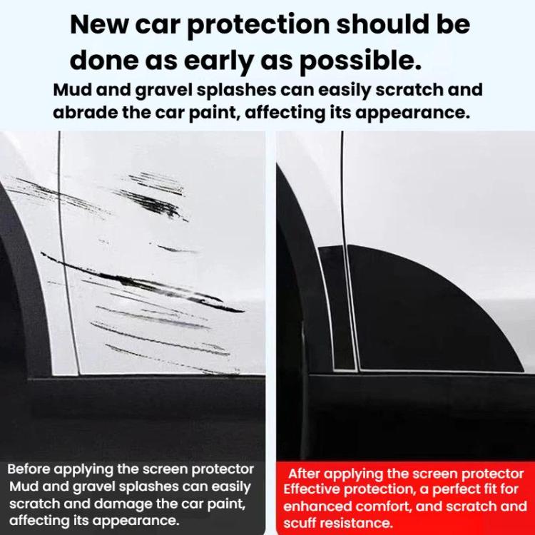 Door Protection Film, For Tesla Model Y Front Door, For Tesla Model Y Door Corner, For Tesla Model Y Back Door, For Tesla Model Y Front Door + Back Door, For Tesla Model Y Front Door + Door Corner + Back Door, For Tesla 2025+ MODEL Y JUNIPER Front Door...