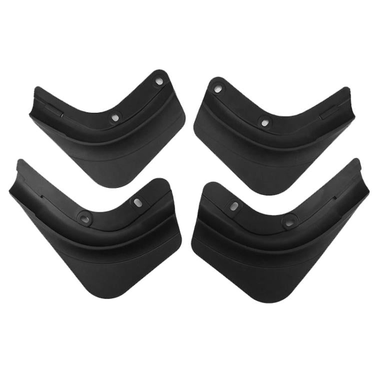 4pcs TPE Soft Rubber Car Tire Mudguard, For Tesla 2025+ MODEL Y JUNIPER TPE Material