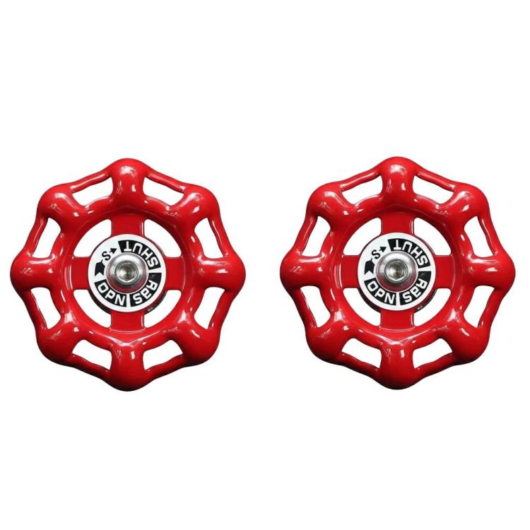 AK-52 2pcs Car Central Control Knob Sticker One-Click Start Interior Decoration Sticker
